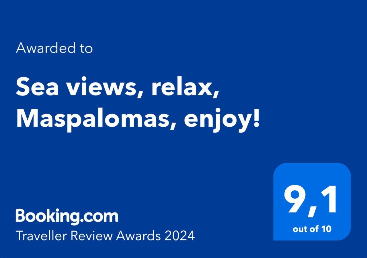 Sea Views, Relax, Maspalomas, Enjoy! Сан-Бартоломе Экстерьер фото